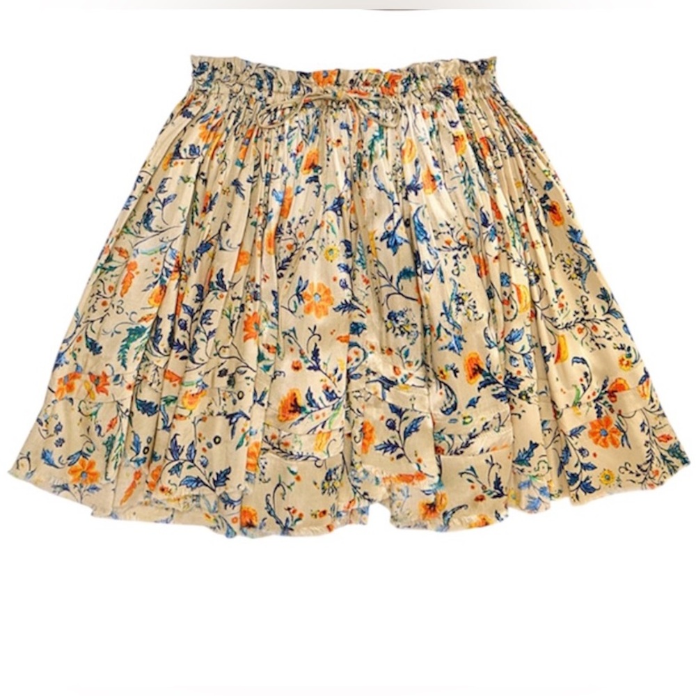 Free‎ People Women's Third Charm Print Mini Skirt, Size MEDIUM